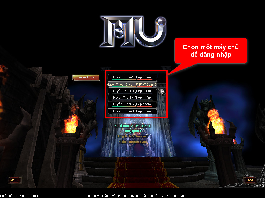 Chức năng chính của Game MU Châu Á Chức năng chính của Game MU Châu Á