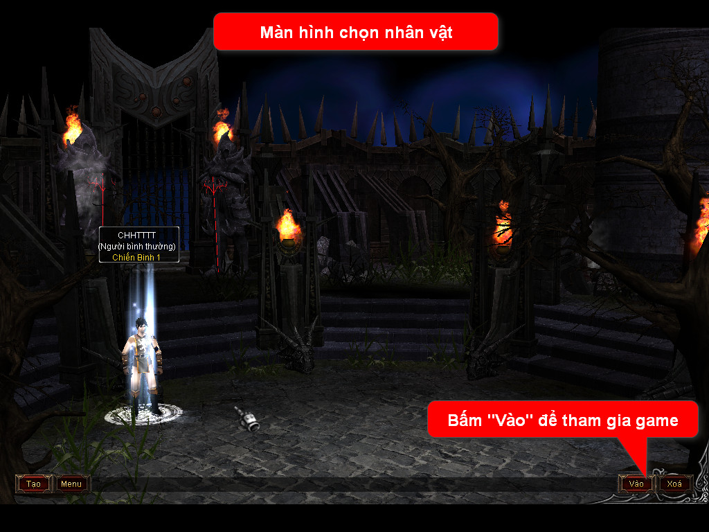 Chức năng chính của Game MU Châu Á Chức năng chính của Game MU Châu Á